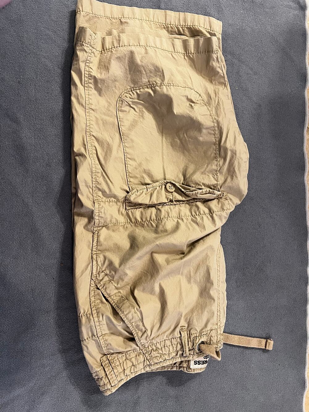Express cargo shorts 34 long